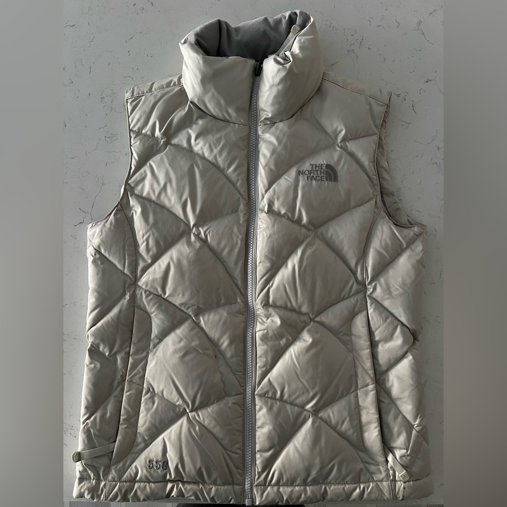 Women’s Small North Face 550 Goose Down Quilted Puffer